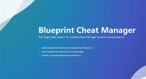 blueprint ultramax cheats|Blueprint Cheat Manger in Code Plugins .